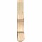 Ekena Millwork Redmond Rough Sawn Timber Gable Bracket, Douglas Fir, 60"W x 25"H x 4"D x 4"F, 10/12 Pitch GBW060X25X0404RED00RDF - alternate 3